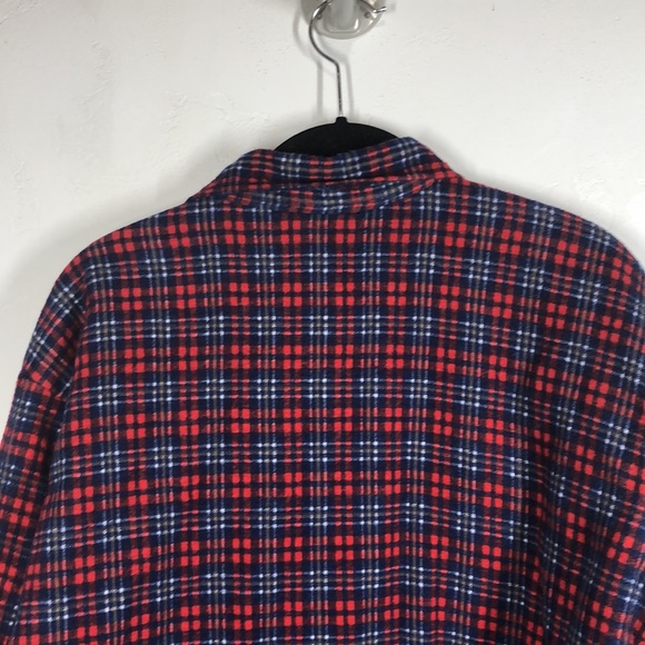 Timber Run red & blue plaid quilted shajacket size large - Picture 6 of 10